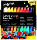 Mont Marte Signature Acrylic Paint Set of 18 x 36ml‏ 