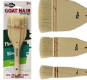 Mont Marte Studio Goat Hair Brush Set 3pc