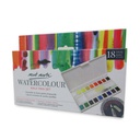 Mont Marte Watercolor Half Pan Set - 18pc‏ 