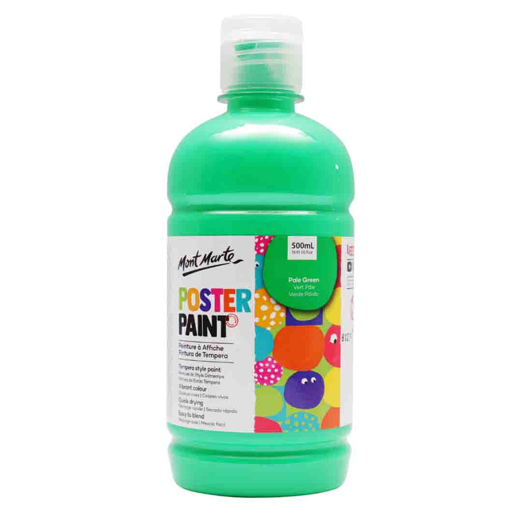 Mont Marte Kids - Poster Paint 500ml - Pale Green
