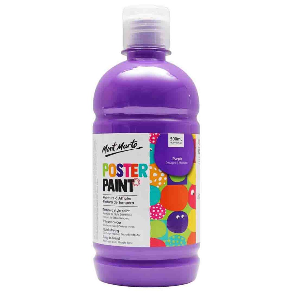 Mont Marte Kids - Poster Paint 500ml - Purple