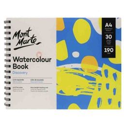 Mont MARTE WATERcolor BOOK 190GSM A4