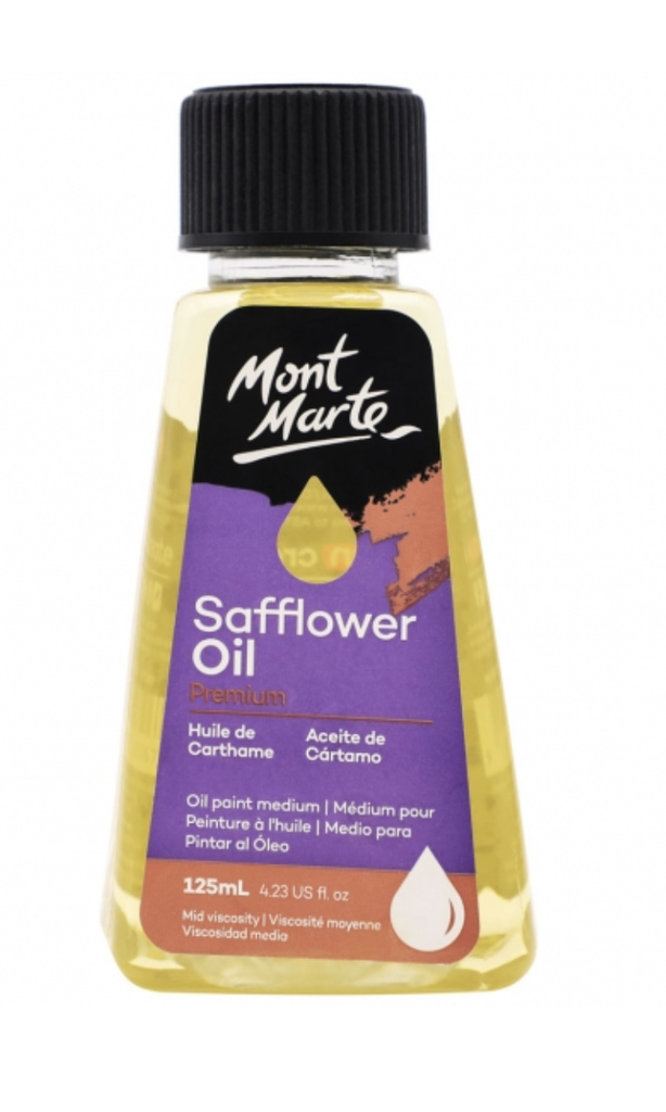 Mont Marte Safflower Oil 125ml for Flow and Transparency‏