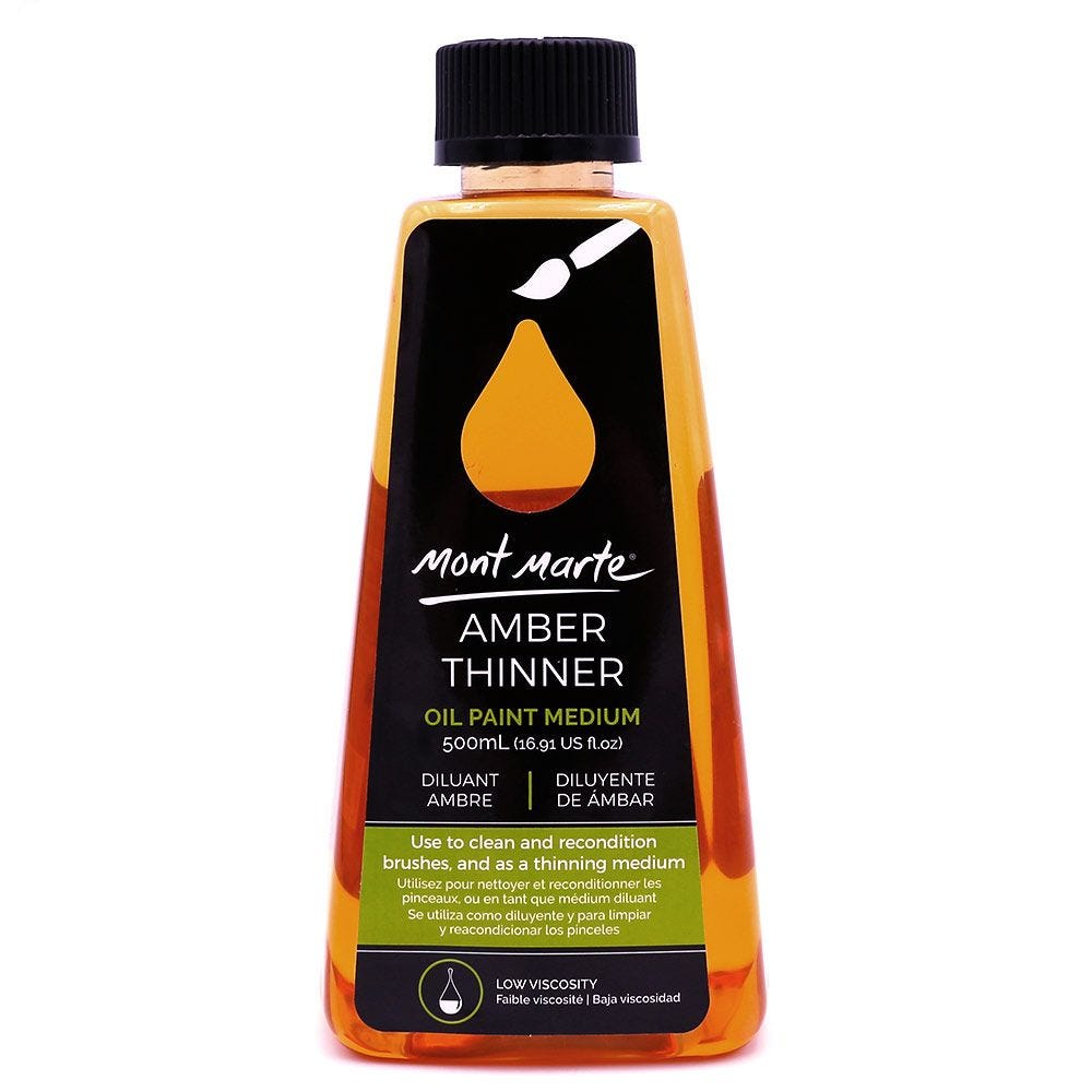 Mont Marte Amber Thinner Natural 500ml