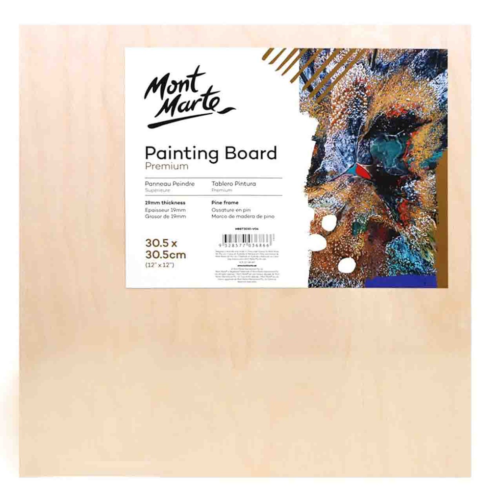Mont Marte Painting Board 30.5x30.5cm