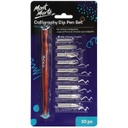 Mont Marte Calligraphy Dip Pen Set - 9 Nib