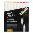 MM Dual Tip Alcohol Art Markers 24pc