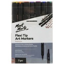 Mont Marte Flexi Tip Alcohol Art Markers 7pc