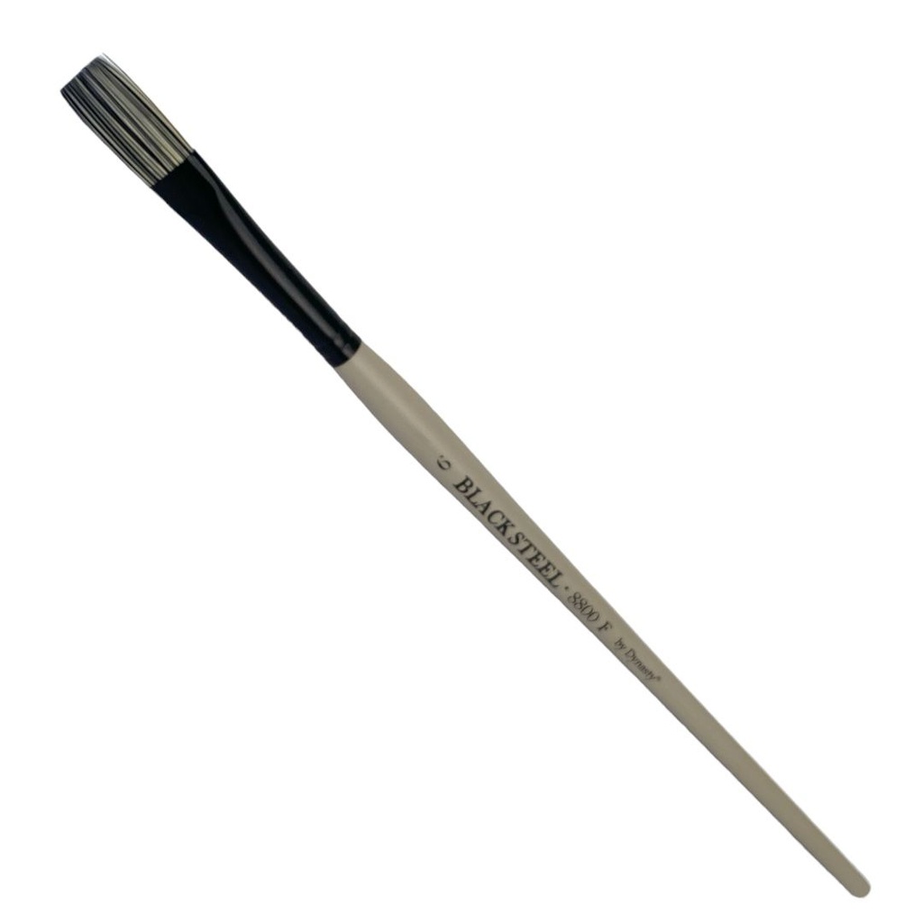 BLACK STEEL Dynasty 6&quot; SC8800R فرشة رسم