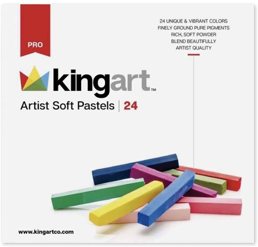 24 KINGART SOFT PASTEL SET