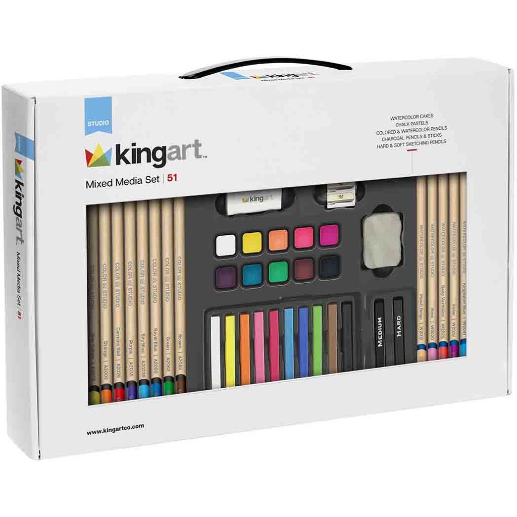 51 KING ART MIXED MEDIA ART SET