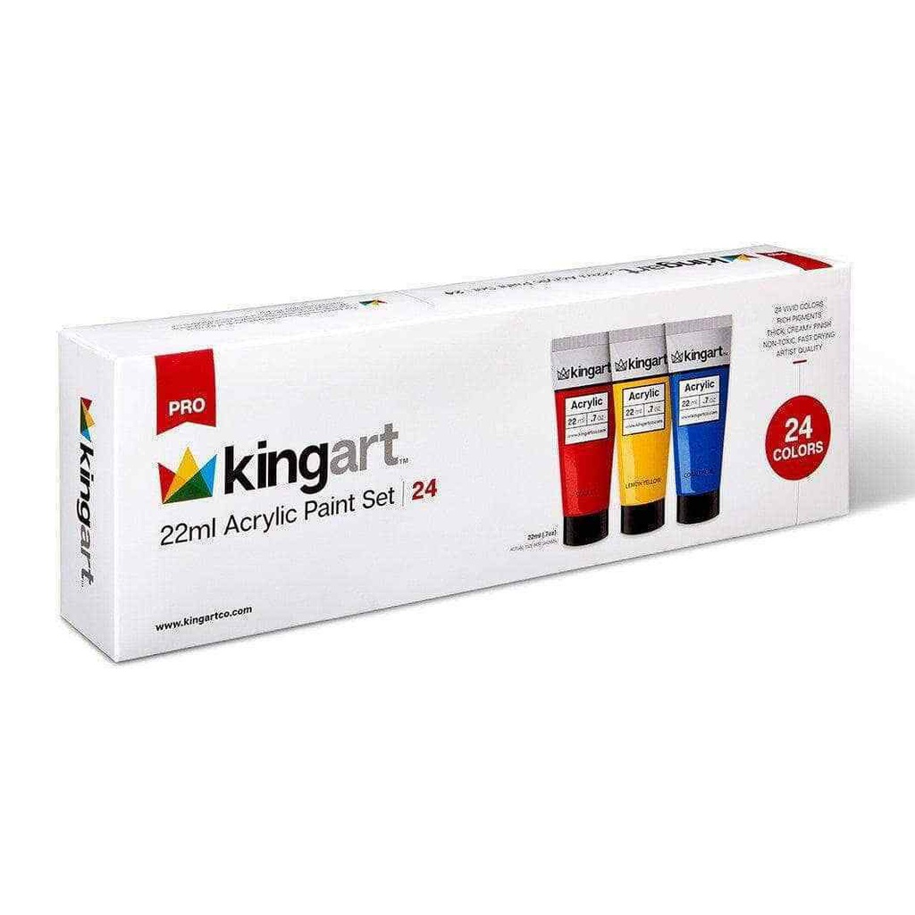 24 PC. 22ml ACRYLIC PAINT SET