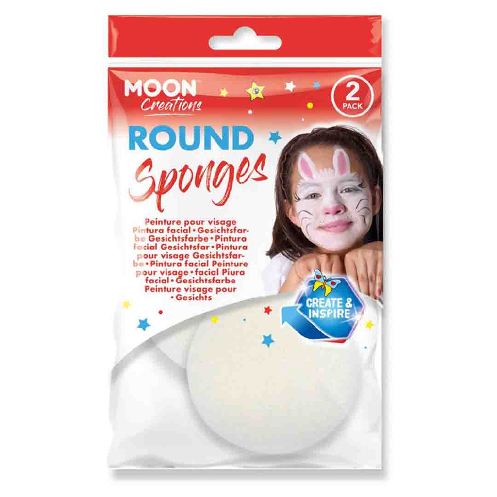 Accessories - Round Sponge - 2 Pack 