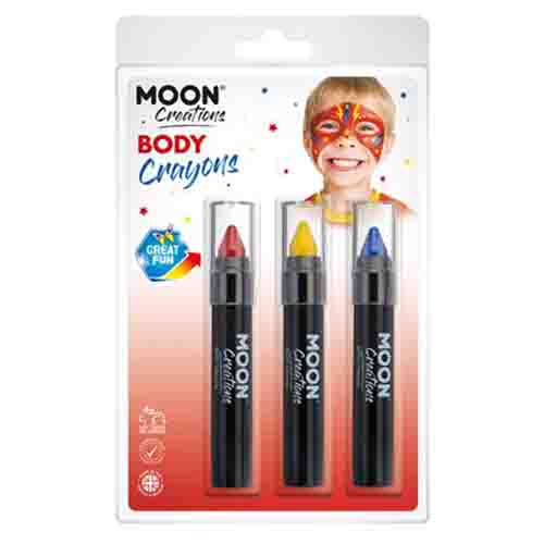 Body Crayons Superhero (Clamshell)