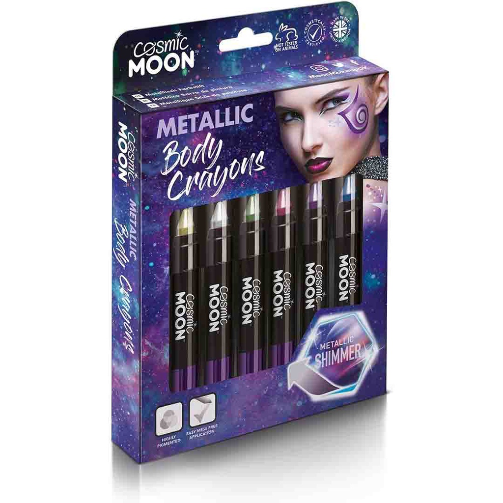 Metallic Body Crayons - Boxset