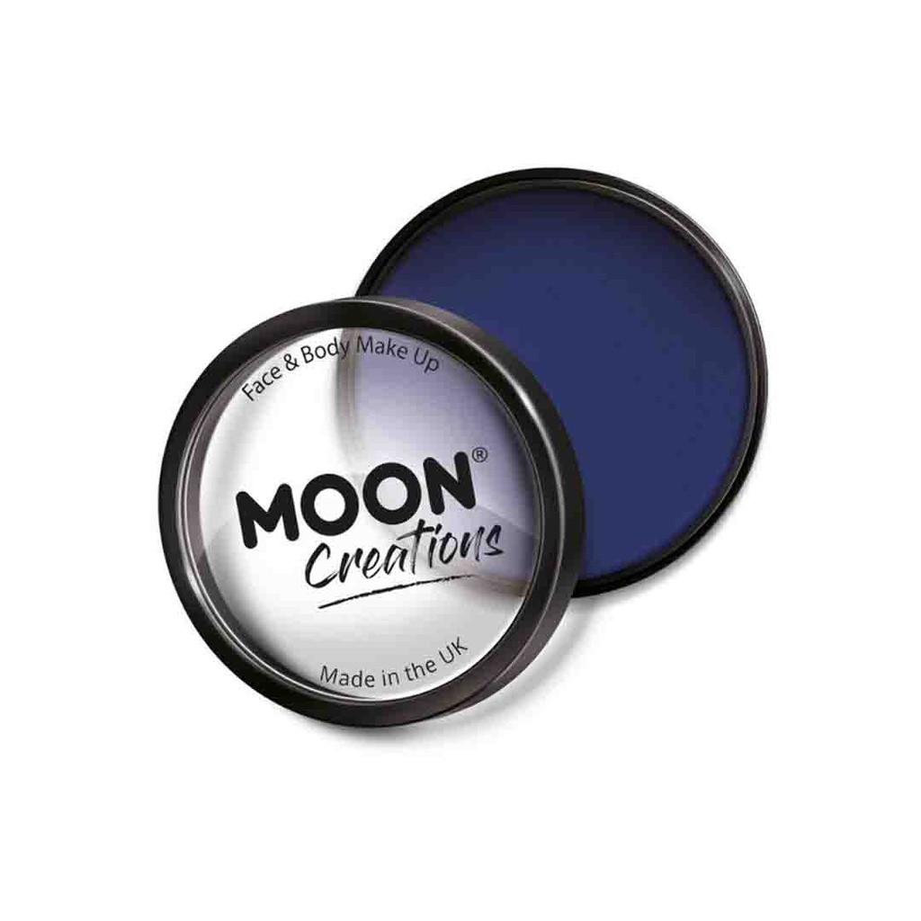 Pro Face Paint Cake Pots -  Dark Blue ( Clamshell) 