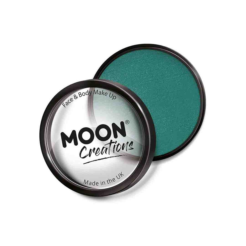 Pro Face Paint Cake Pots -  Teal ( Clamshell) 