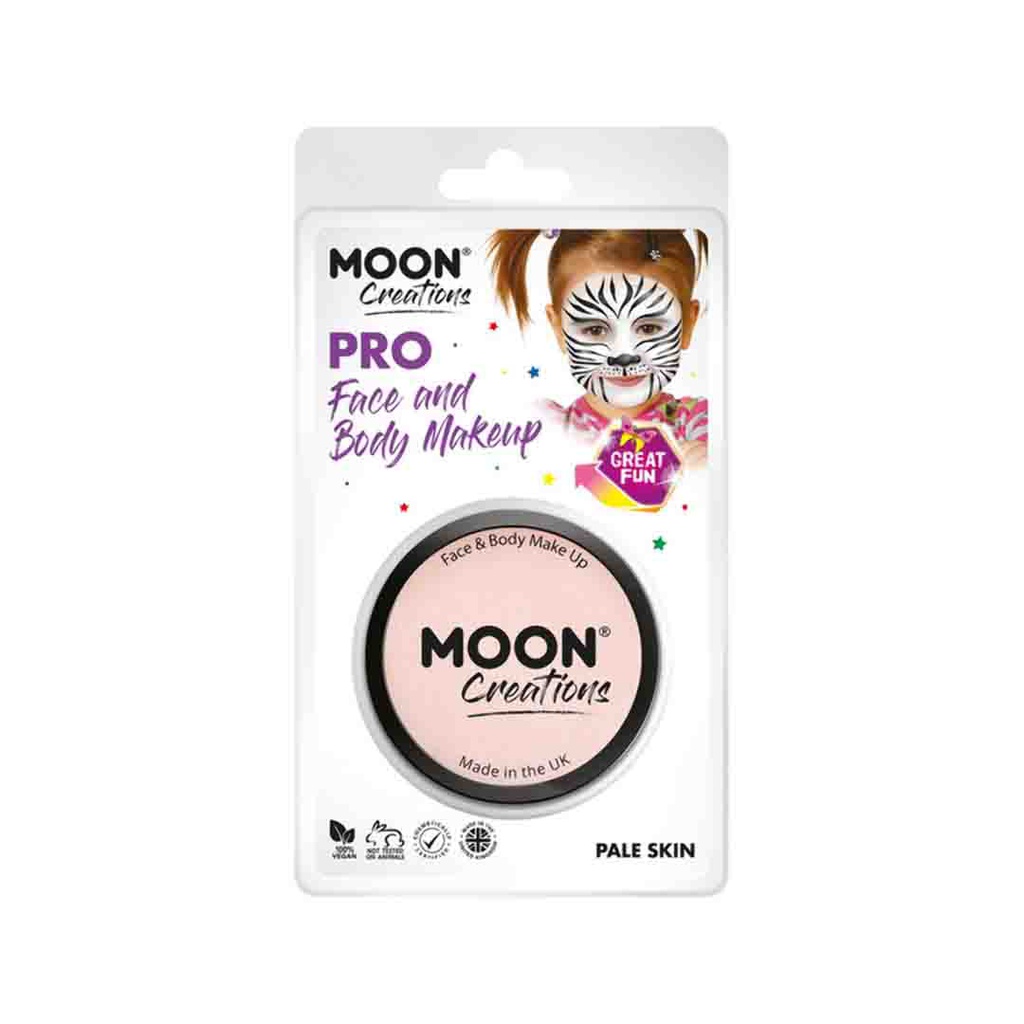 Pro Face Paint Cake Pots - Pale Skin  ( Clamshell) 