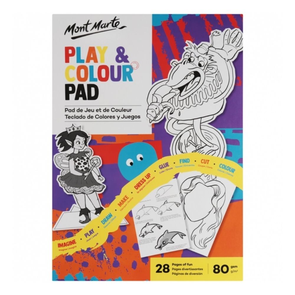 Mont Marte Play and color Pad A4