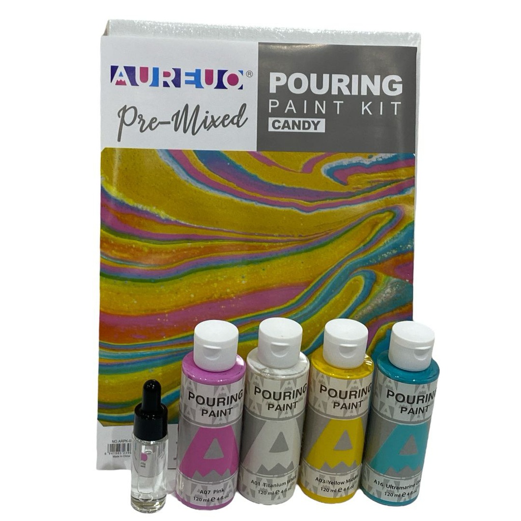 Phoenix pouring colors  POURING PAINT KIT CANDY