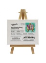 Mont Marte Mini Display Easel w/Canvas 8x10cm