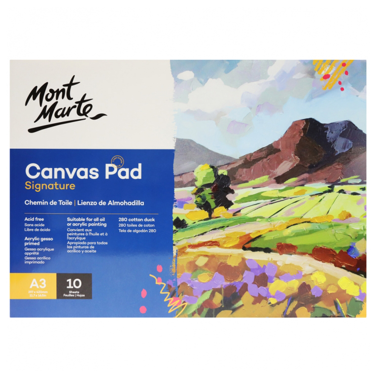 Mont Marte CANVAS PAD A3