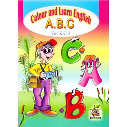 [016] Colour and learn English A.B.C FOR K.G 2