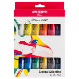 [17820412] Amsterdam acrylic set  12X20ML