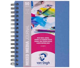 [93120013] Van Gogh sketch book mix med journal  A5 FSC