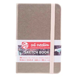 [9314241M] Art Creation sketch book black P.CHMP.9X14 140G 