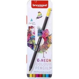 [60312006] Bruynzeel color pencil neon set 6