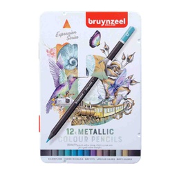 [60312212] Bruynzeel  color pencil metalic  12 