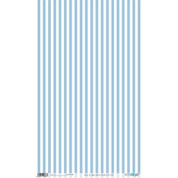 [PFY1837] ورق أرز 54*33 BABY BLUE STRIPES BASICS