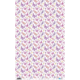 [PFY2620] RICE PAPER 54*33 CARNIVAL FLOWERS