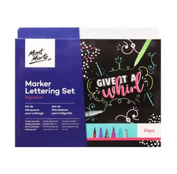 [MMGS0039] Mont Marte Marker Lettering Set 34pc