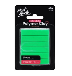 [MMSP6021] MM Make n Bake Polymer Clay 60g - Emerald