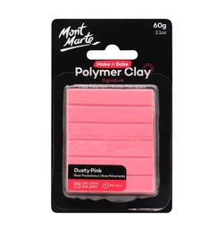 [MMSP6040] Mont Marte Make n Bake Polymer Clay 60g - Dusty Pink