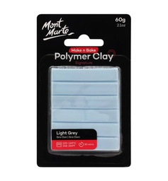 [MMSP6058] Mont Marte Make n Bake Polymer Clay 60g - Light Grey