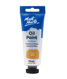 [MPO7546] Mont Marte Oil Paint 75ml - Gold