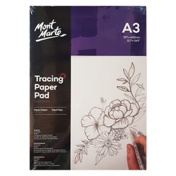 [MSB0016] Mont Marte Tracing Paper Pad 60gsm 40 sheet A3