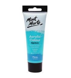 [MSCH7522] Mont Marte Studio Acrylic Paint 75ml - Turquoise