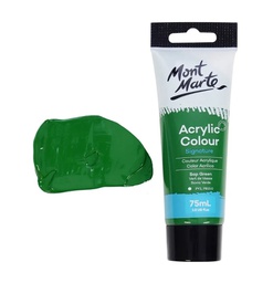 [MSCH7526] Mont Marte Studio Acrylic Paint 75ml - Sap Green
