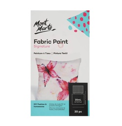 [PMHS0077] Mont Marte Signature Fabric Paint Set - 20pc x 20ml