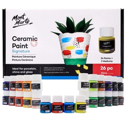 [PMHS0095] Mont Marte Ceramic Liquid Paint 26pc x 20ml