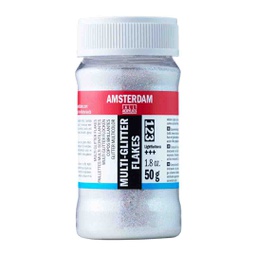 [24263123] Amsterdam multi glitter flakes  50GR