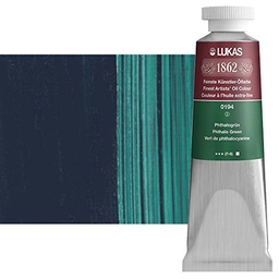 [701940009] Lukas oil color 37ml Phthalo Green