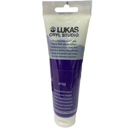 [747320012] Lukas Studio Acrylic color 125ml Permanent Violet