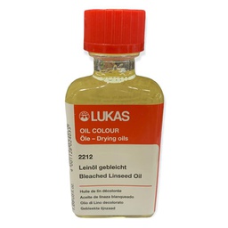 [722120050] Lukas  Bleached Linseed Oil 50ml