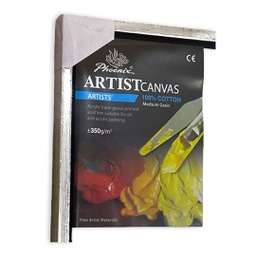 [D005S+A5303SB] لوحة رسم كانفس عائمة في اطار خشبي فضي من فونيكس  80X100CM