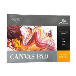[E5500D] Phoenix Canvas  pad 380gsm 10sheet 12X16IN